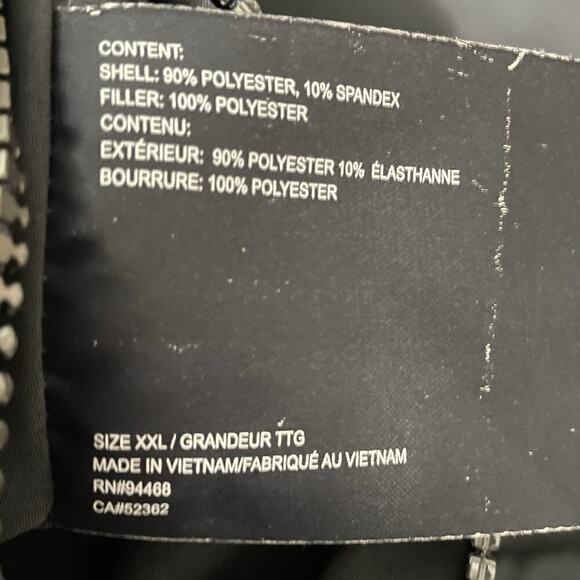 Nautica Jacket Men Size XXL Red Gray Puffer Quilted Reversible Stretch Ski Warm - Picture 7 of 9